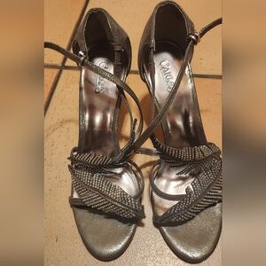 Carlos by Carlos Santana Silver Heels Elegant Design
